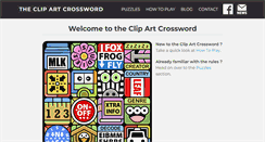 Desktop Screenshot of clipartcrossword.com